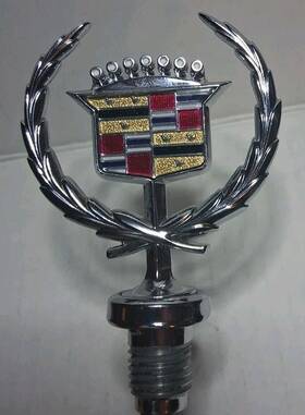 Nc21621065 Cadillac Gm 1980-90s Fleetwood Deville Hood Ornament Oem Excellent Condition