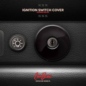 Cb.ign.gmod.clr.3 Carbone Porsche Ignition Switch Cover Decal - 911 74-98 Cbigngmodclr3