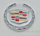Cd63 Unbranded New Cadillac Chrome Metal Badge Emblem Free Us Shipping