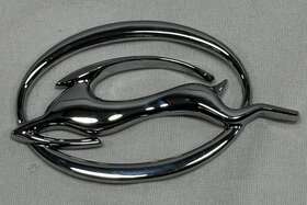 04-24491 Chevrolet Chevy Impala Side Emblem Badge Decal Logo Pillar Chrome Oem Genuine