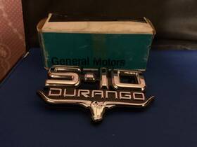 15592812 Chevrolet 1#15592812 S-10 Durango Truck Emblem Badge Ornament Exterior Trim