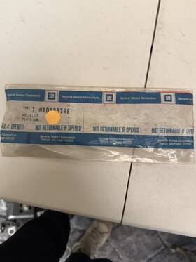 10135788 Chevrolet Nos 91-92 Caprice Classic Front Door Emblem Badge Nameplate