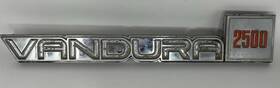 14052244-15 Chevrolet Oem Vintage Chevy Vandura 2500 Emblem Metal Badge Ornament Nameplate