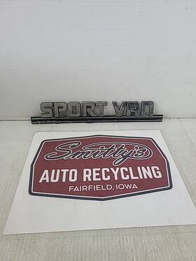 14052255 Chevrolet Chevy Oem 1983-1989 Inch Sport Van Emblem Badge Fender Side Logo