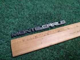14097511 Chevrolet 1995-1999 Chevy Monte Carlo Factory Silver Dash Board Emblem Badge 3s1