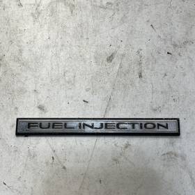 15554973 Chevrolet Vintage Oem 1987-1988 Gmc Chevy Truck Fuel Injection Tailgate Emblem