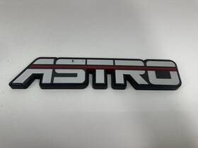 15594599 Chevrolet Astro Side Emblem Logo Badge Symbol Name Plate Used Tabs