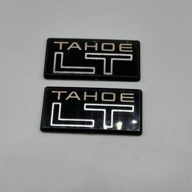 15683335 Chevrolet 1992 1994 Lt Tahoe Plastic Roof Panel Emblem Set Nice Shape