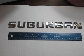 15b25694 Chevrolet Factory 2010-2018 Suburban Emblem
