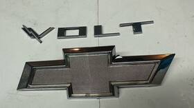 22759749a Chevrolet 2011-2015 Volt Emblem Symbol Letters Rear Tailgate Trunk Chrome Badge