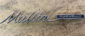 283327 Chevrolet 1964-65 Chevelle Malibu Rear Quarter Emblem Oem Gm 283 327