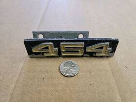 328621 Chevrolet Chevy Oem Truck 454 Front Grille Emblem Badge Logo Nameplate Name Plate
