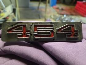 328622 Chevrolet 1973-1974 Square Body Inch 454 Grill Emblem #328622 Rare Oem