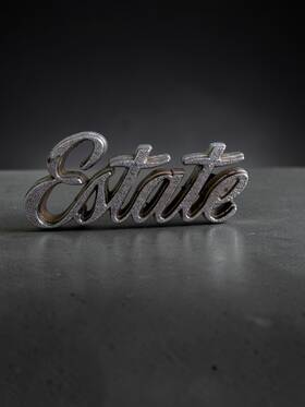 328995 Chevrolet 1973-1975 El Camino Estate Emblem 3 Inch Oem Gm Survivor Find