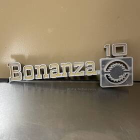 363181 Chevrolet Chevy Oem 1975-1980 Bonanza 10 Front Fender Emblem Badge Logo Read