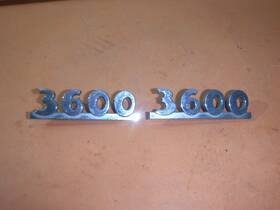 3692107 Chevrolet Vintage 1949 1950 1951 3/4 Ton Pickup Truck Hood Side 3600 Emblems
