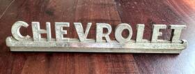 3699024 Chevrolet Vintage Metal Exterior Emblem Badge #3699024 E88