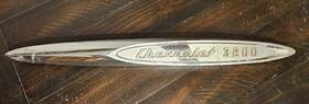 3733311 Chevrolet 1957 Oem Truck 3200 Series Lh Drivers Side Fender Spear Emblem