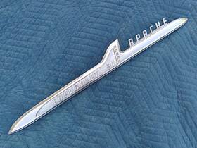 3744495 Chevrolet 1958 Apache 31 Spear Emblem Trim Lh Side Part #3744495 Left Drivers