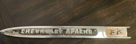 3753123 Chevrolet 1959 Oem Apache Truck Series 32 Lh Drivers Side Fender Spear Emblem