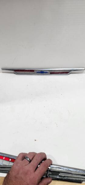 3819741 Chevrolet 1963 Chevy Hood Emblem Impala Belair Biscayne