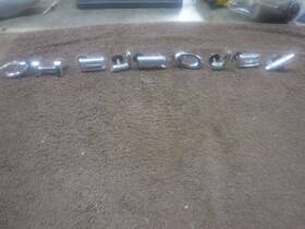 3853124 Chevrolet 1964 Belair Trunk Letters Complete Used Oem Part #