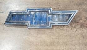 3885750 Chevrolet Chevy Grill Badge Emblem Trim Metal Blue #1150a