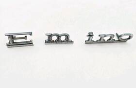 3899528 Chevrolet 1968-1969 El Camino Vintage Metal Logo Badge Symbol Sign Emblem