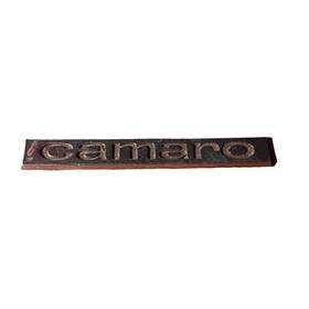 3909137 Chevrolet 1967 Chevy Camaro Header Trunk Emblem Script Oem Part# Gm Vtg