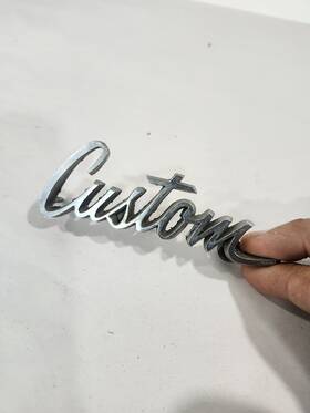 3929491 Chevrolet 1969 1970 1971 1972 Gmc Pickup Camper Special C20 Custom Emblem