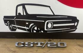3944756 Chevrolet 1967-72 69 70 Truck Suburban Cst 20 Custom Sport Chevy Oem Gm