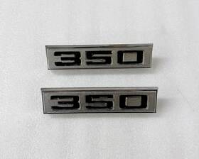 3972933 Chevrolet 1970-1972 Oem 350 Fender Emblems