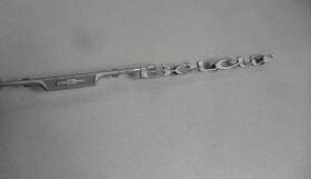 4886999 Chevrolet 1964 64 Chevy Belair Rear Quarter Panel Emblem Script Oe Hot Rod 02bb1
