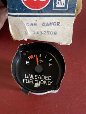 6432508 Chevrolet Nos Fuel Gas Gauge 1978 - 1979 Malibu Elcamino Monte Carlo 1980-1981
