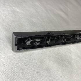 7656571 Chevrolet 1967 Chevelle Trunk Lid Emblem Badge Ornament 19-78 Painted Over