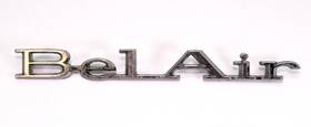 7657786 Chevrolet Original 1967 Chevy Bel Air Rear Quarter Panel Emblem