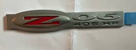823.gm1y04 Chevrolet 2002 2003 2004 Oem Genuine New Corvette Z06 405 Hp Fender Emblem Zo6 C5 Chevy