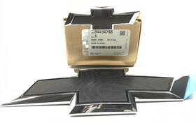 84453563 Chevrolet 84434788 New Oem Genuine Gm Black Chevy Bowtie Front Rear 2021-2025 Silverado