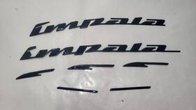 920.gm1t95 Chevrolet 1995 Impala Ss Oem Rear Emblems