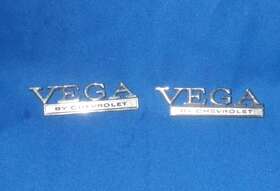9614435 Chevrolet Vega Front And Rear Emblems - Gm #