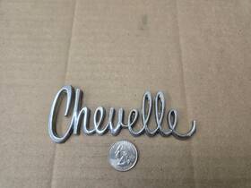 983499 Chevrolet Chevy Oem 1970 1971 1972 Chevelle Rear Trunk Emblem Badge Logo Nameplate
