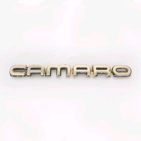 Dla-13795 Chevrolet 1982-92 Chevy Camaro Berlinetta Sport Roof/fender Gold Chromed Emblem Badge Oem