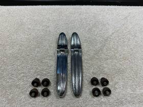 T-14088 Chevrolet 2 Vintage 1936 Chevy Coupe/sedan Exterior Trunk Lid Hinges/screws/cup Washers