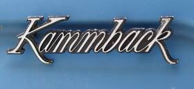 9885757 Chevy Gm Oem Chevrolet Vega Kammback Station Wagon Emblem Chrome 71 72 73 74