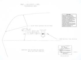 Et1220 Chq - Classic Headquarters 1962-63 Chevy Ii Nova Quarter Panel Emblem Template 400