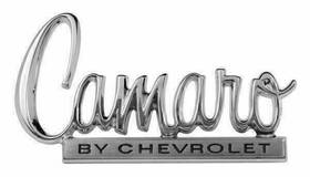 W-361a Chq 1970 Camaro Trunk Emblem