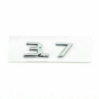 Decal-0038-chrome Chrome 3.7 Fender Side Boot Emblem Badge Decal For Infiniti Q50 Qx70 2014 Us