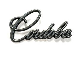 3832109 Chrylser 1975 1976 1977 1978 1979 Chrysler Cordoba Fender Script Emblem Badge Oem Mopar