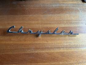 1371776 Chrysler 1952 1953 1954 Nameplate Used