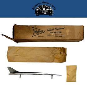 2196412 Chrysler New Old Stock Front Fender Ornament Pkg For 1960 Dodge Models #2196412